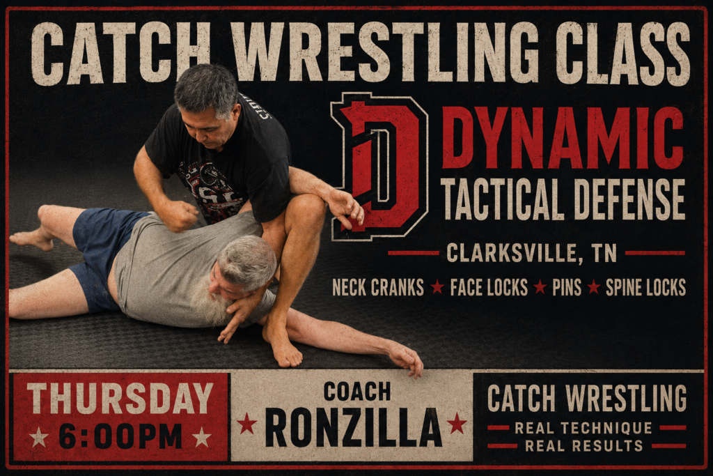 Catch Wrestling class at Dynamic Tactical Defense