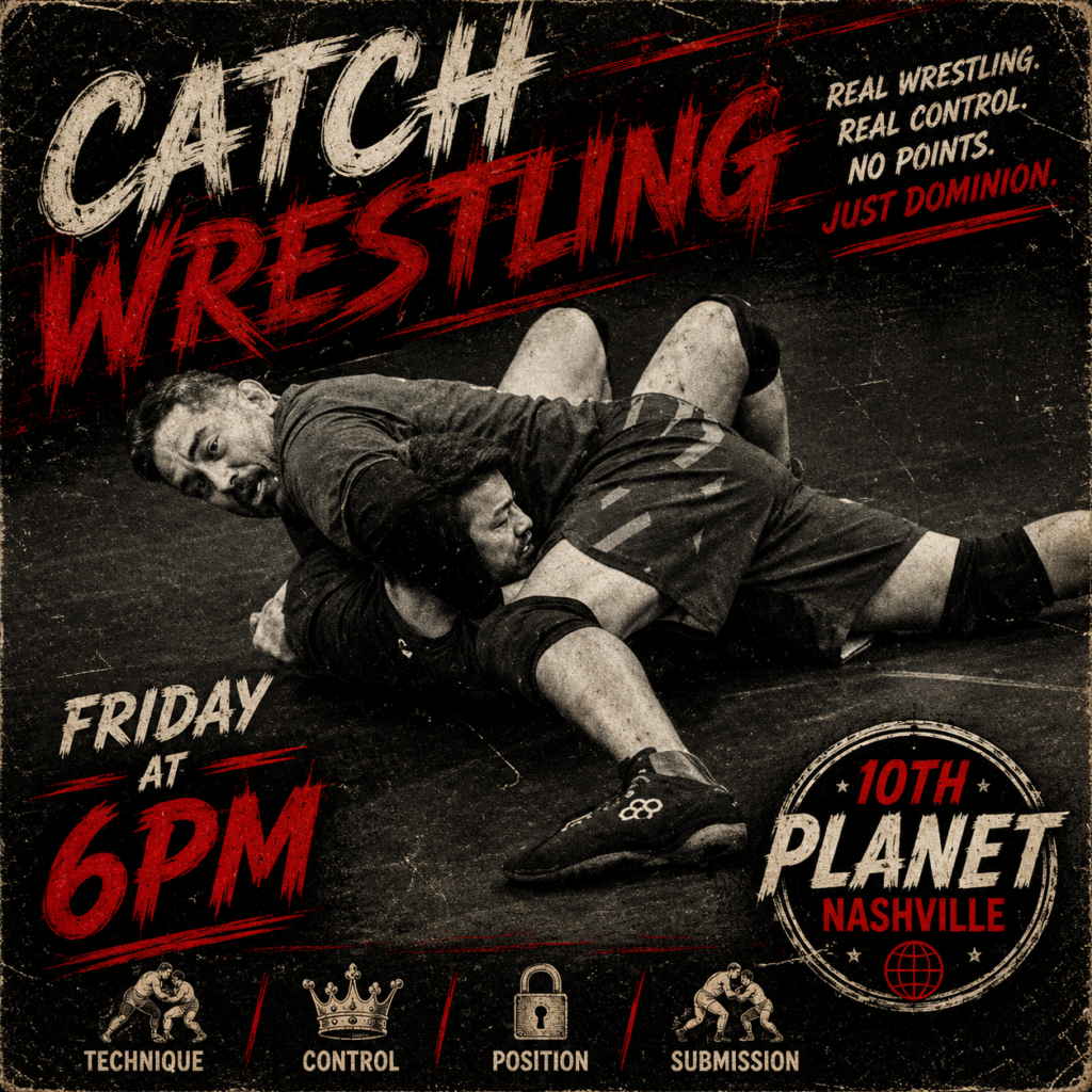 Ron Dayley Catch Wrestling: Nashville's Only Authentic Catch Program 2 Catch Wrestling Nashville TN, only at 10th Planet Nashville. Old school chin pick neck crank.